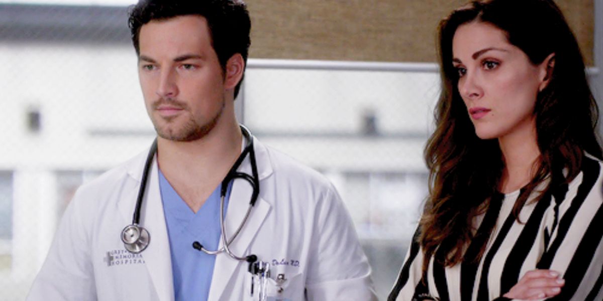 Andrew en Carina DeLuca in Grey's Anatomy