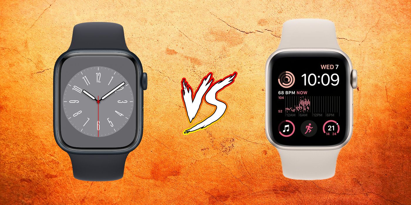 Apple Watch SE vs Series 8 