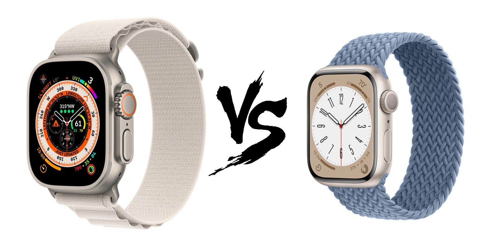 Apple Watch Ultra vs Apple Watch Series 8