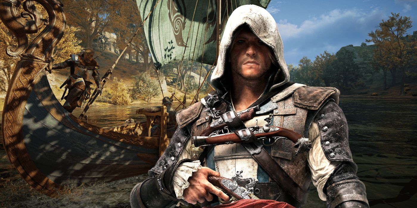 Assassin's Creed Valhalla Celebrates Ubisoft Forward With Black Flag Outfit