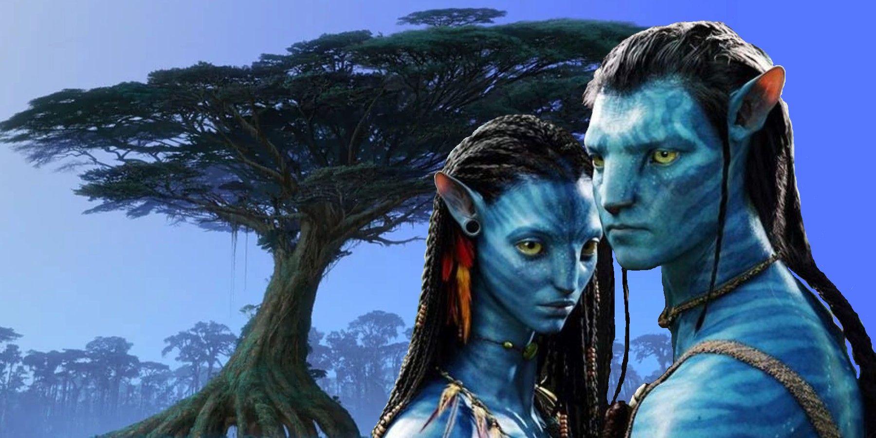 Avatar- Home Tree - Neytiri e Jake