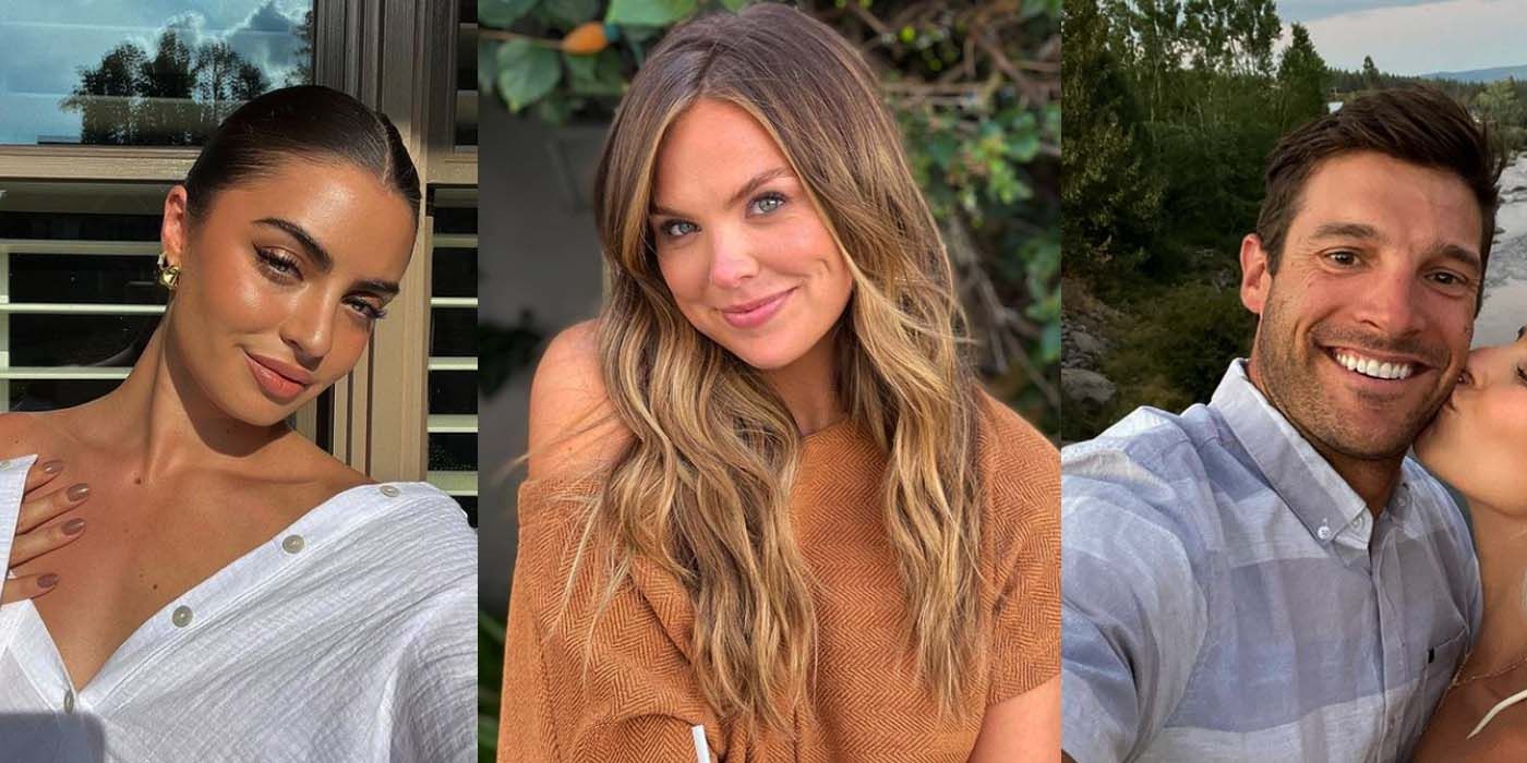Bachelor Bachelorette three cast members in side by side image