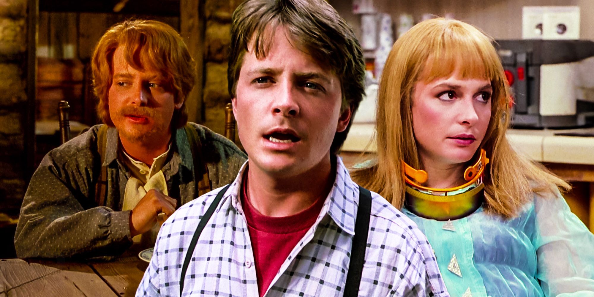Back to the future michael j fox sheamus marlene and marty mcfly