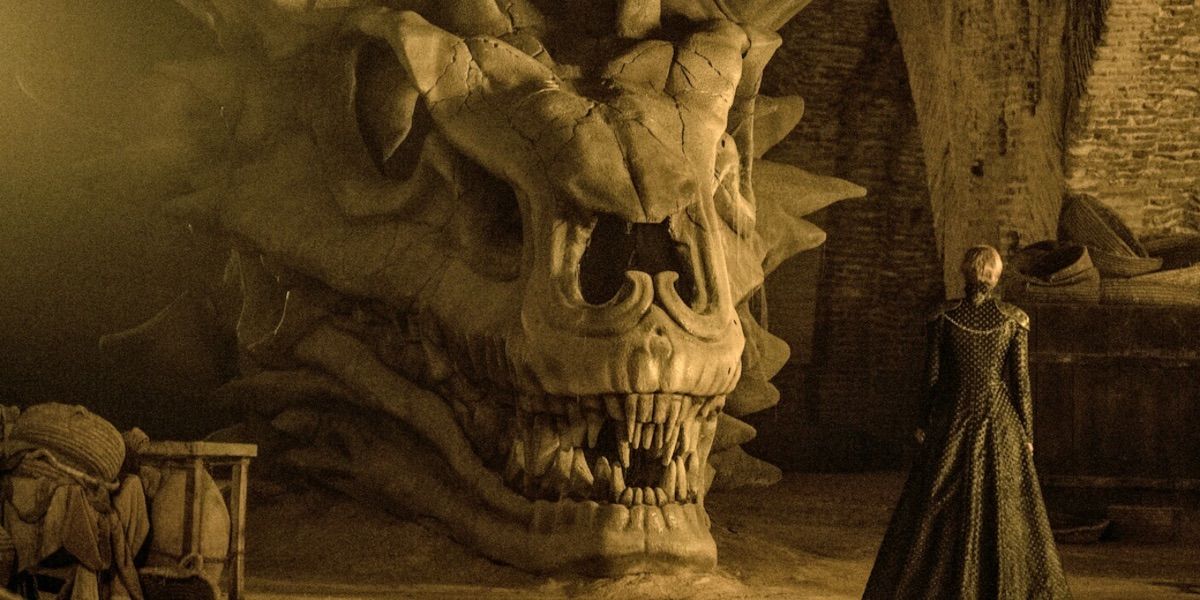 Balerion skull