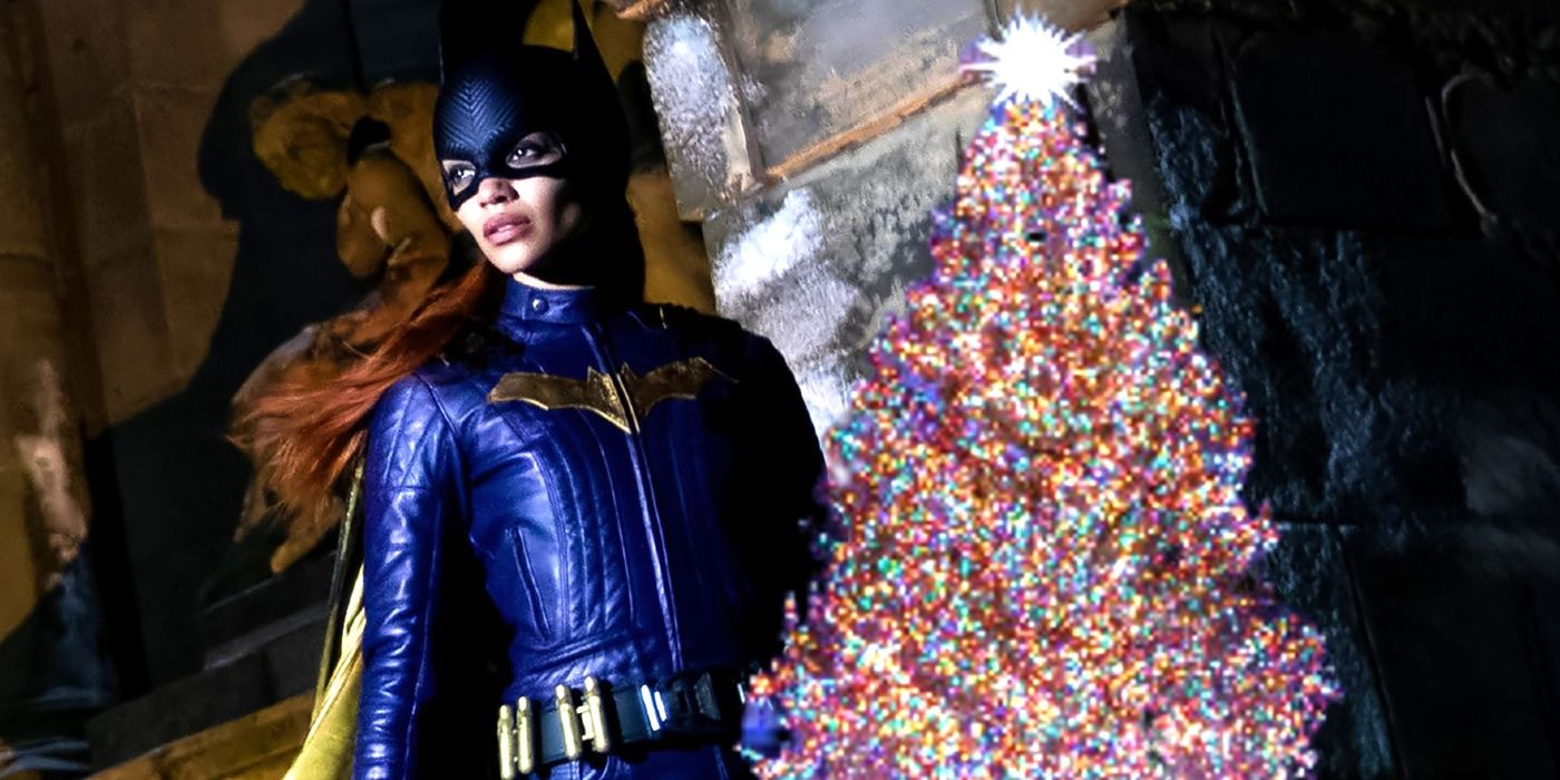 Batgirl Movie BTS Video Reveals Chaotic Christmas Tree Stunt