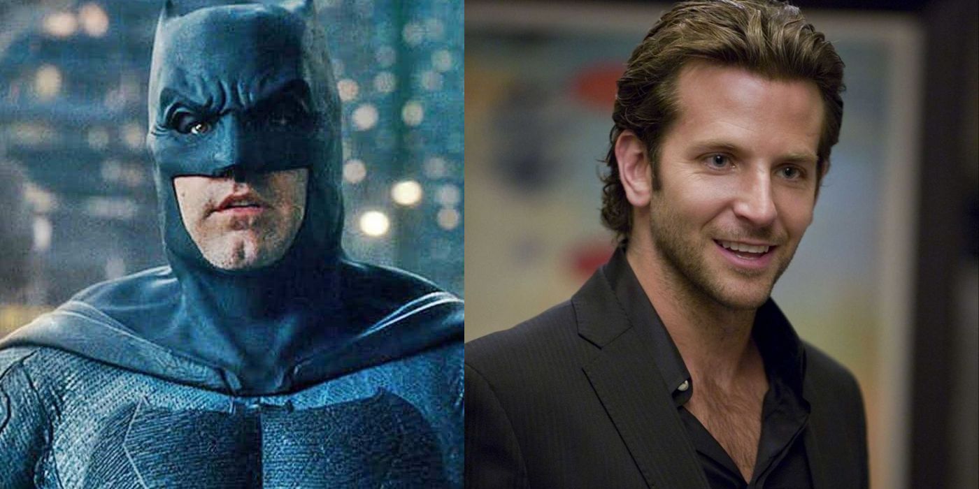 Ben Affleck as Batman, Bradley Cooper in the Hangover