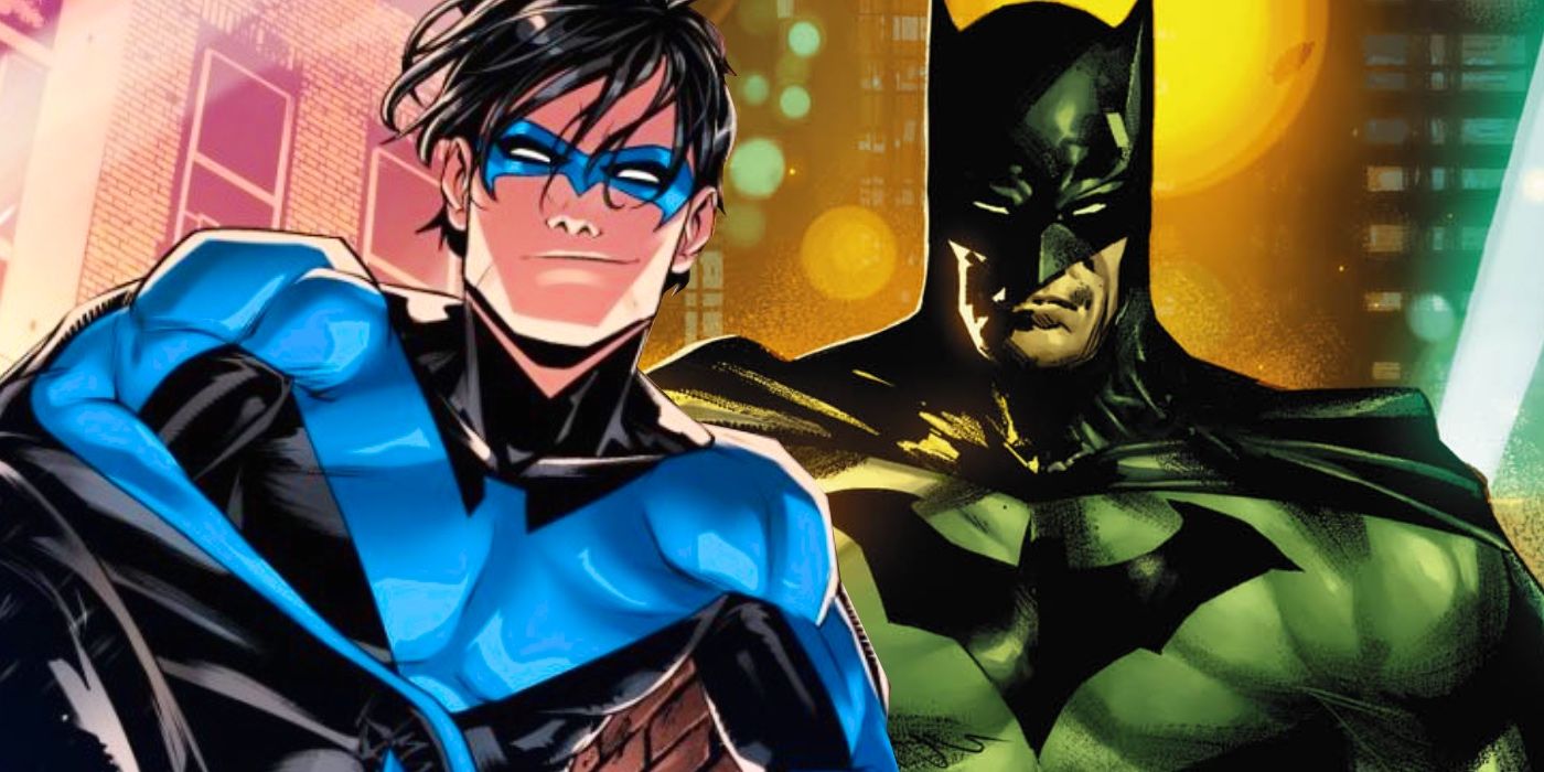 Batman and Nightwing in DC Comics