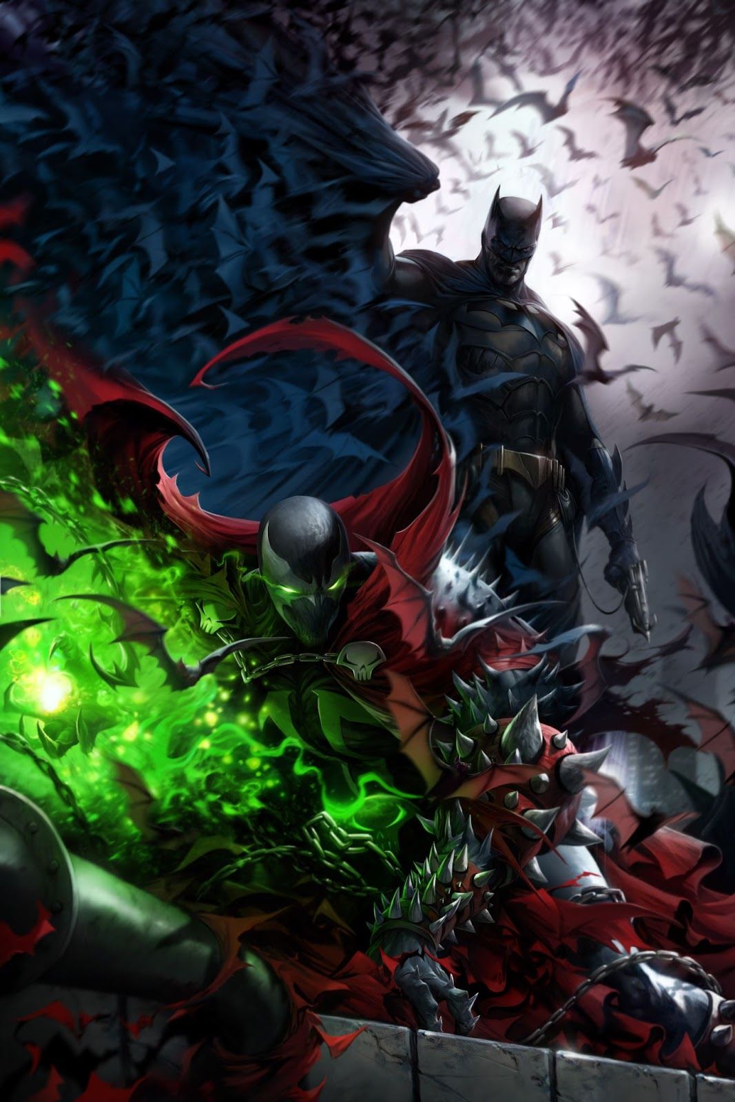 Batman And Spawn Collide In New Crossover Details From Dc