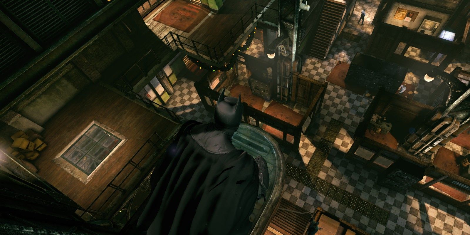 Batman Arkham Asylum Game Stealth Sneak Mechanics Bad