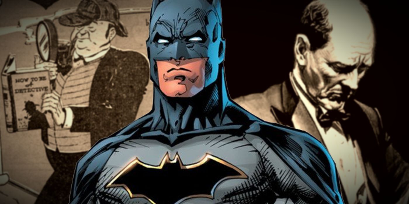 Batman and his two very different versions of Alfred.