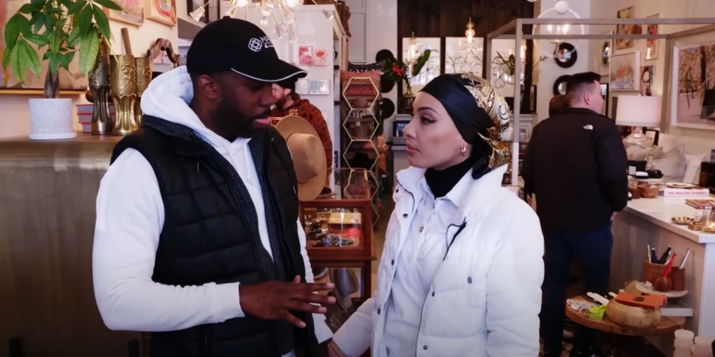 Bilal Hazziez e Shaeeda Sween em 90 Day Fiancé: Happily Ever After na loja