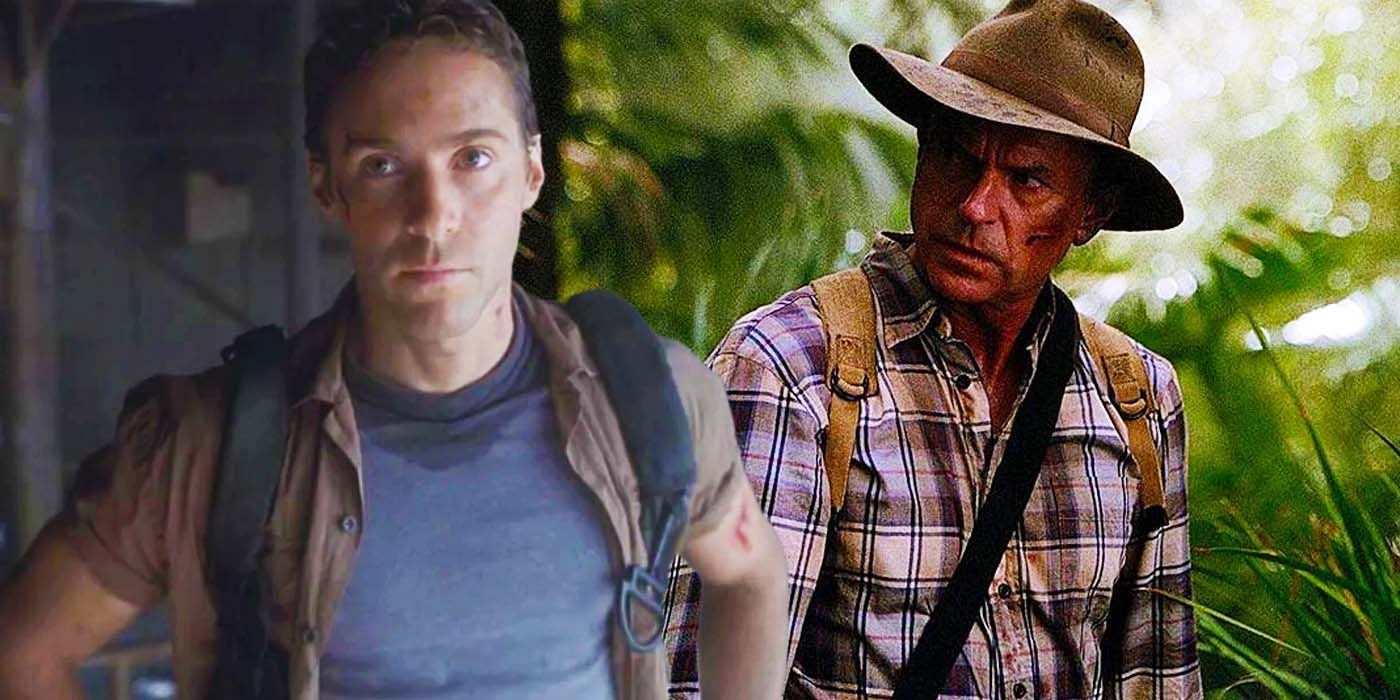 Billy and Grant in Jurassic Park 3
