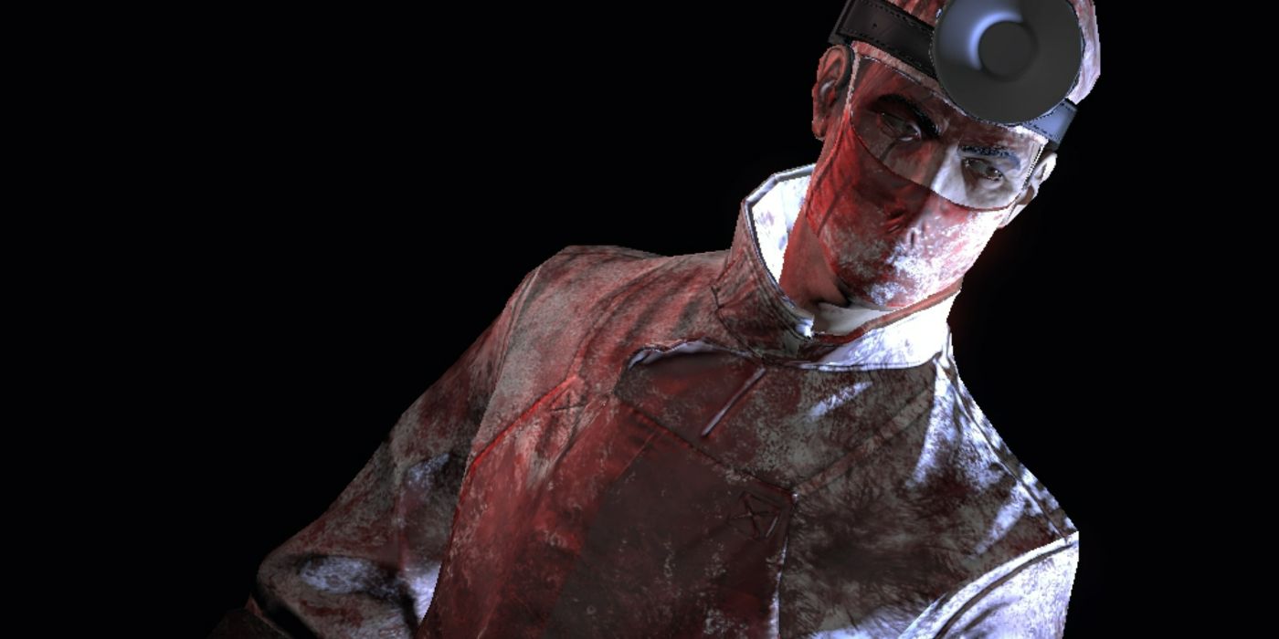 Yi Suchong in medical gear in Bioshock