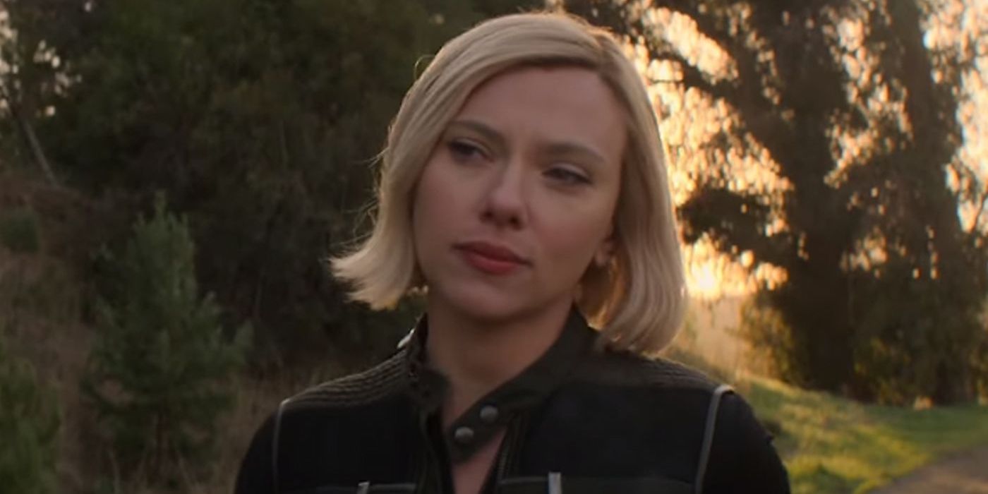 Black Widow in the post credits scene of the Black Widow movie