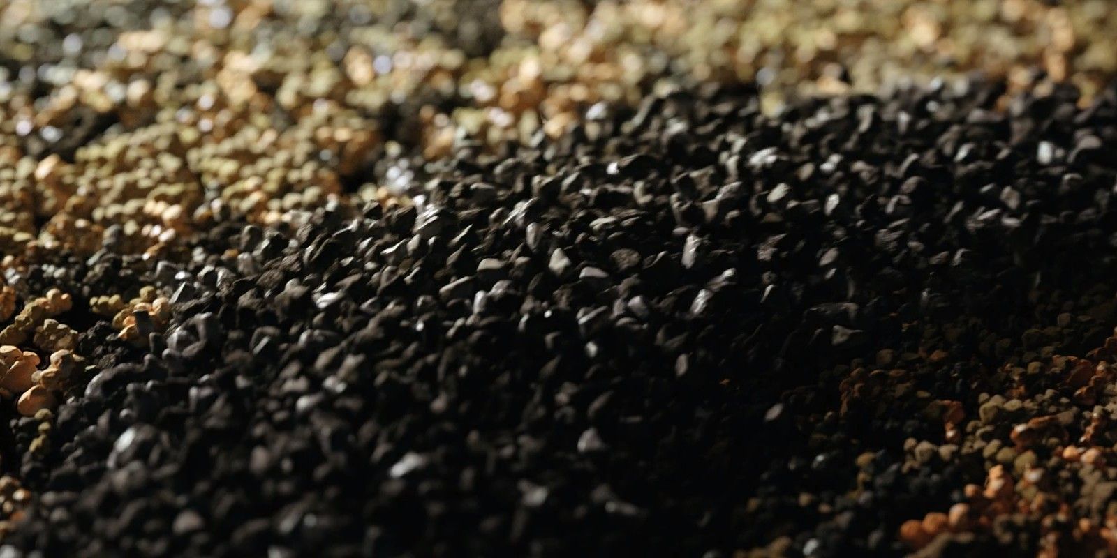 Black grain in Lord of the Rings The Rings of Power opening credits