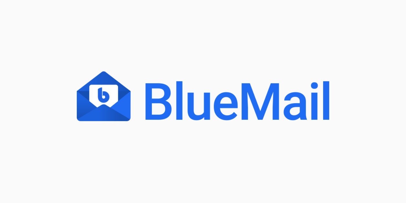 The logo for the Blue Mail app.