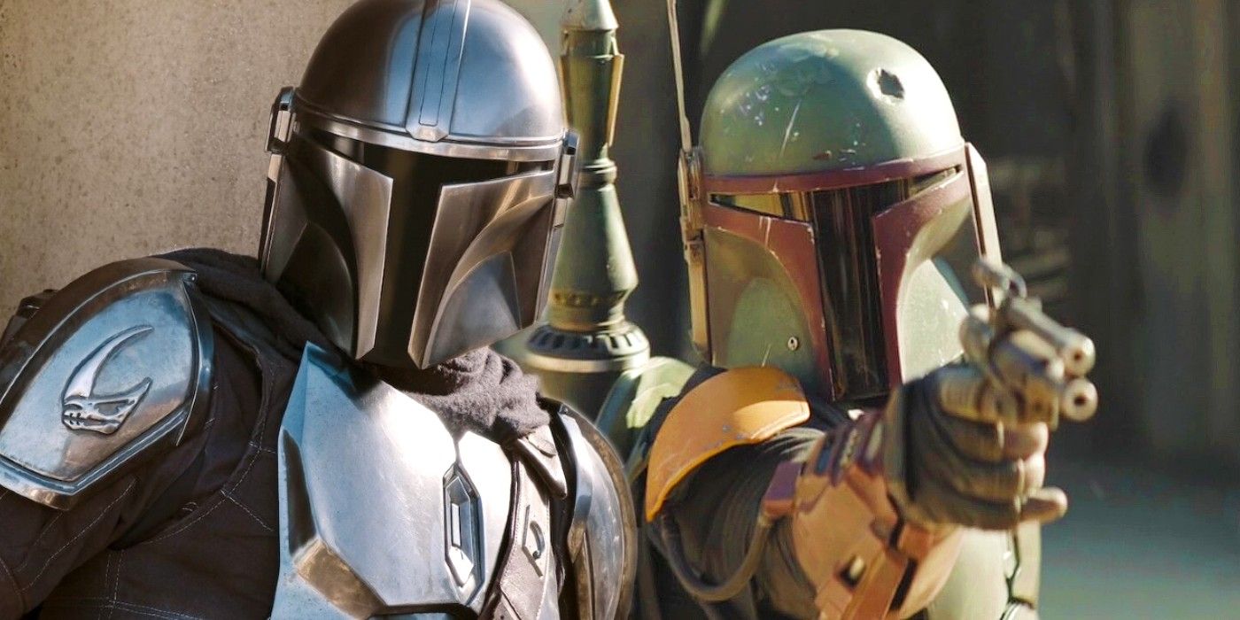 Boba Fett and Din Djarin.