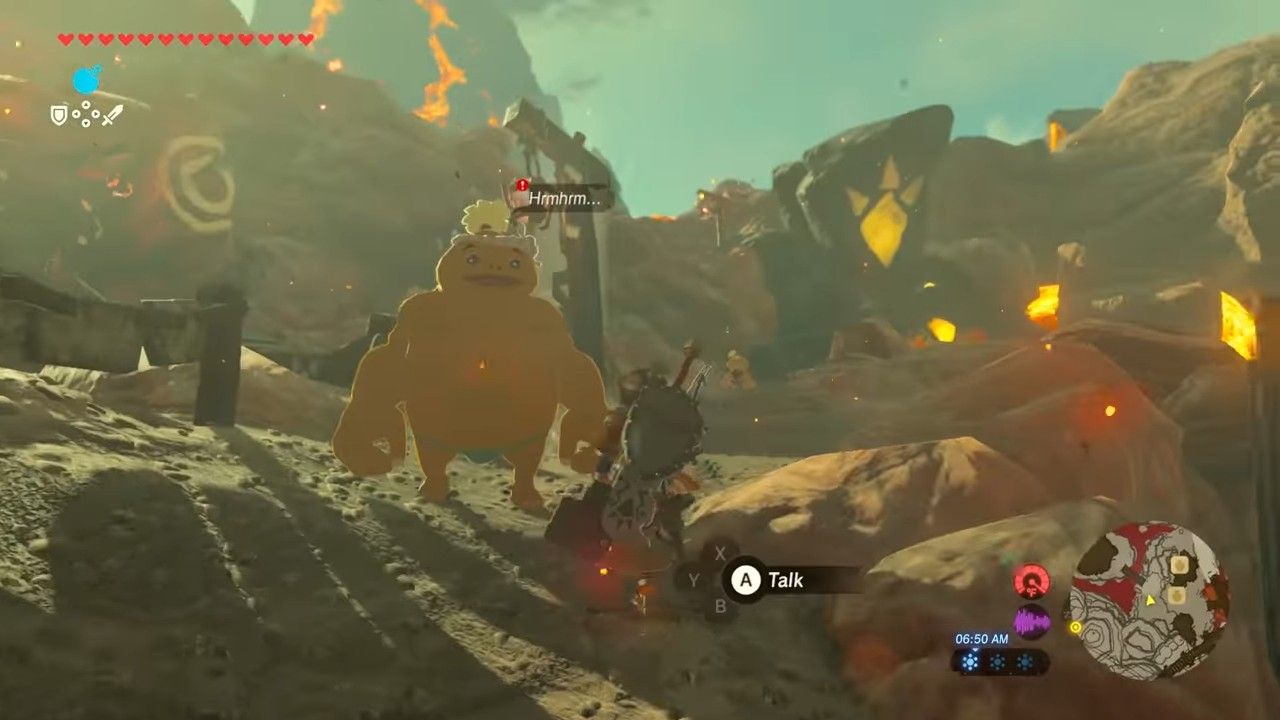Breath of the Wild Road To Respect Fugo
