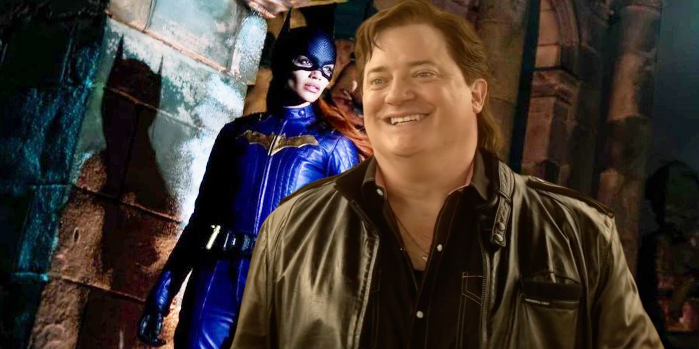 Batgirl and Brendan Fraser custom image
