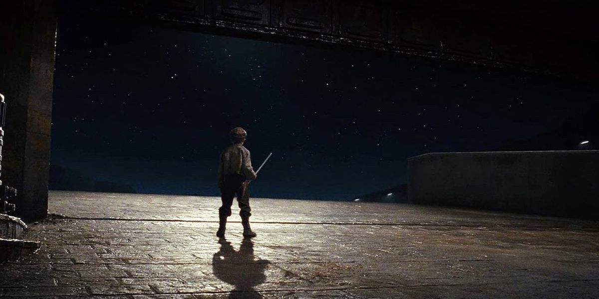 Broom Boy at the end of The Last Jedi