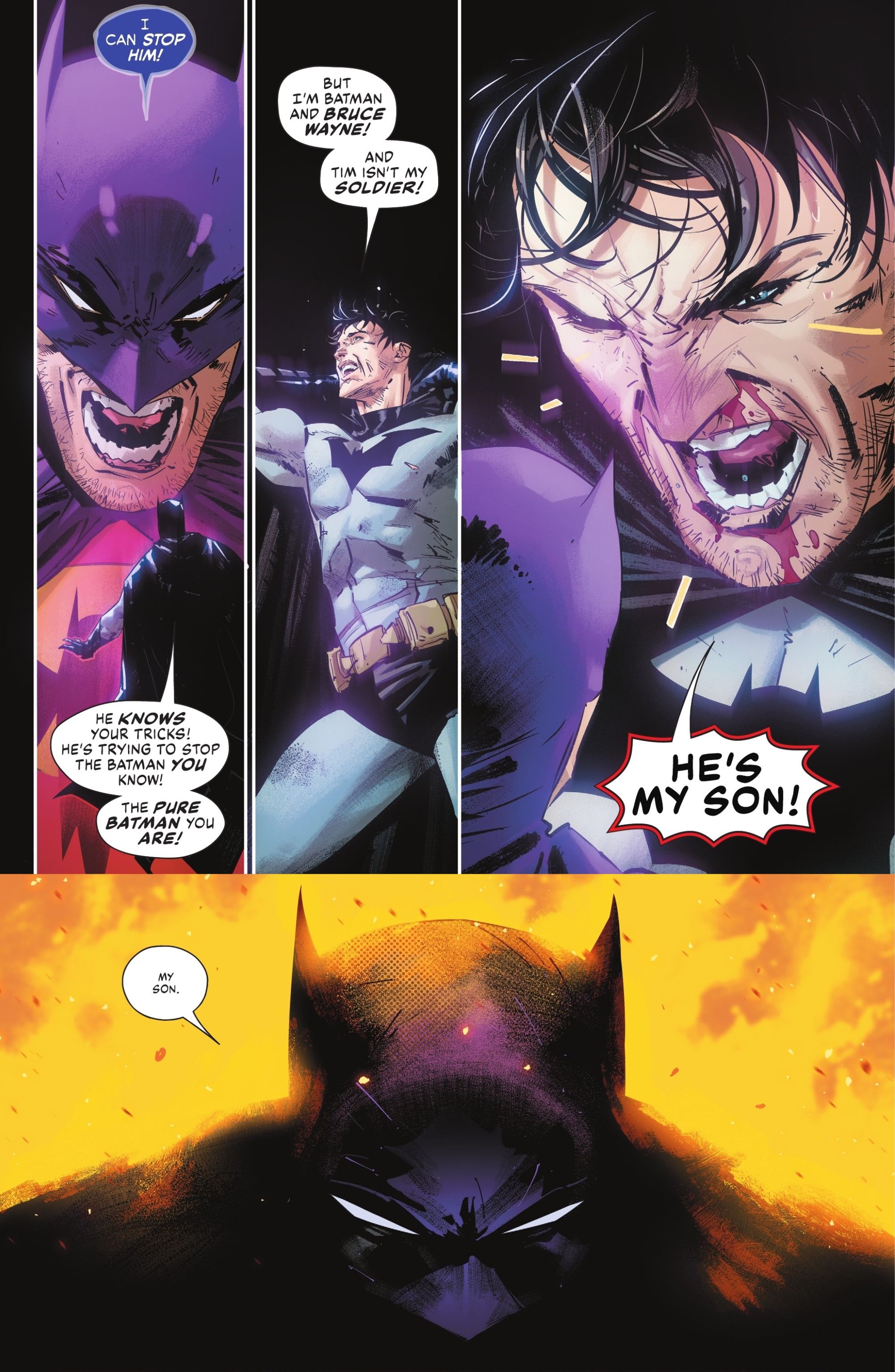 Bruce Wayne Confirms Robin Is His Son
