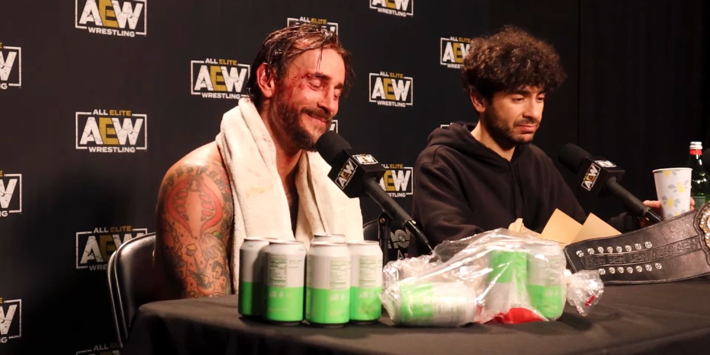 Is Aew Going To Fire Cm Punk For The All Out Media Scrum 7578