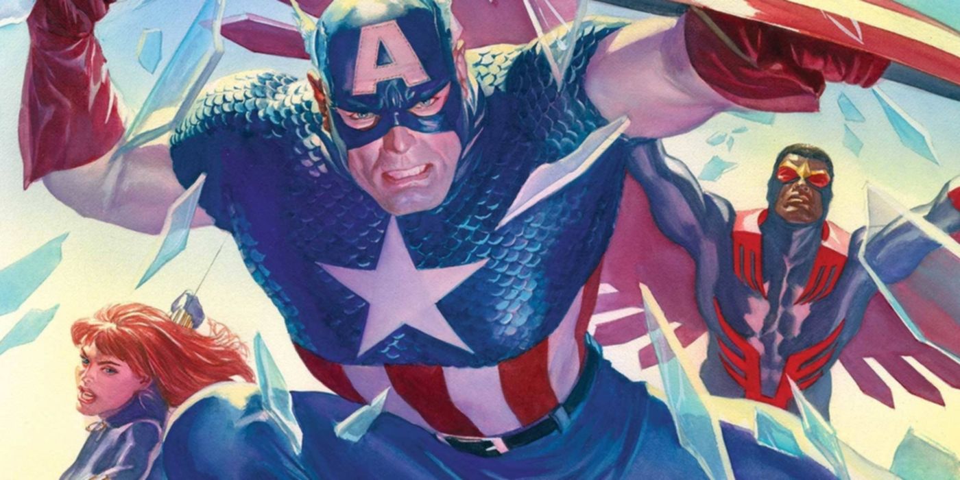 Capa do Capitão América 25 Alex Ross Marvel Comics