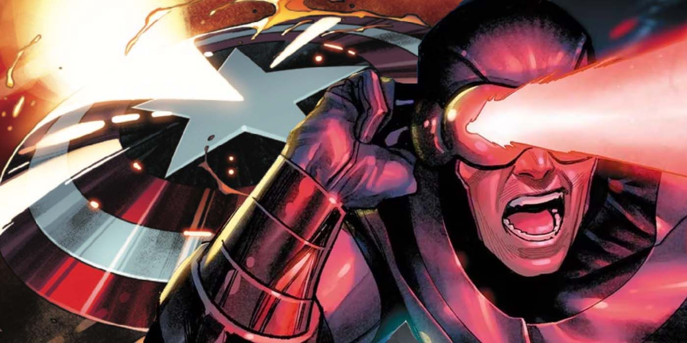 Captain America Cyclops Marvel Comics
