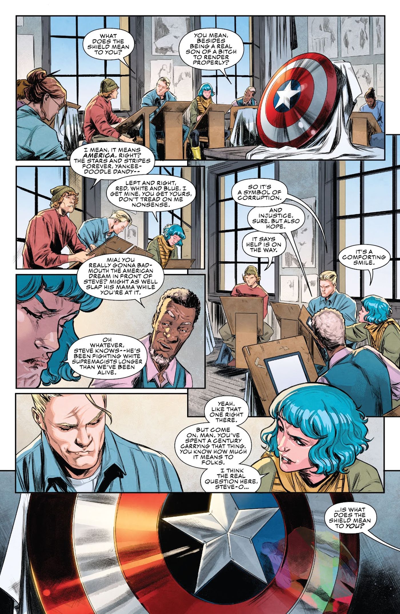 Captain-America-asks-friends-what-does-shield-means-symbol