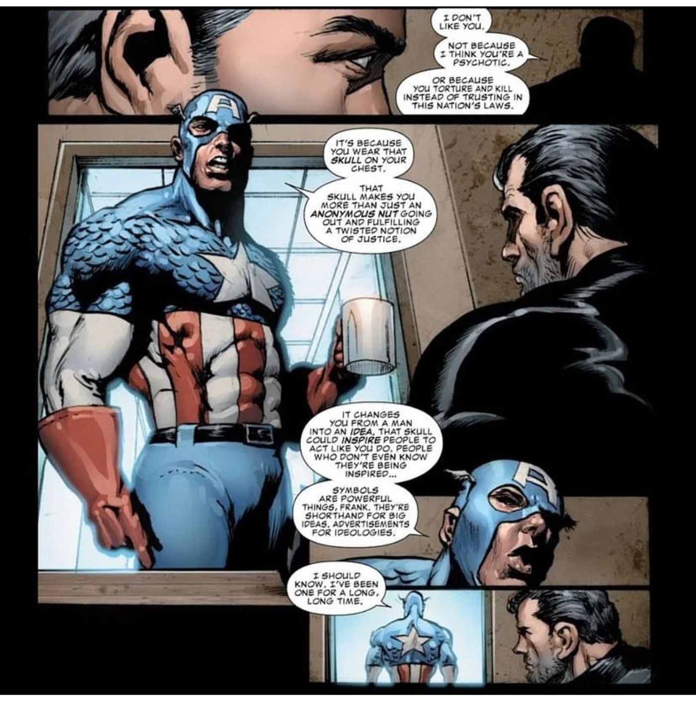 Captain America Predicted The Punisher Controversy Years Before