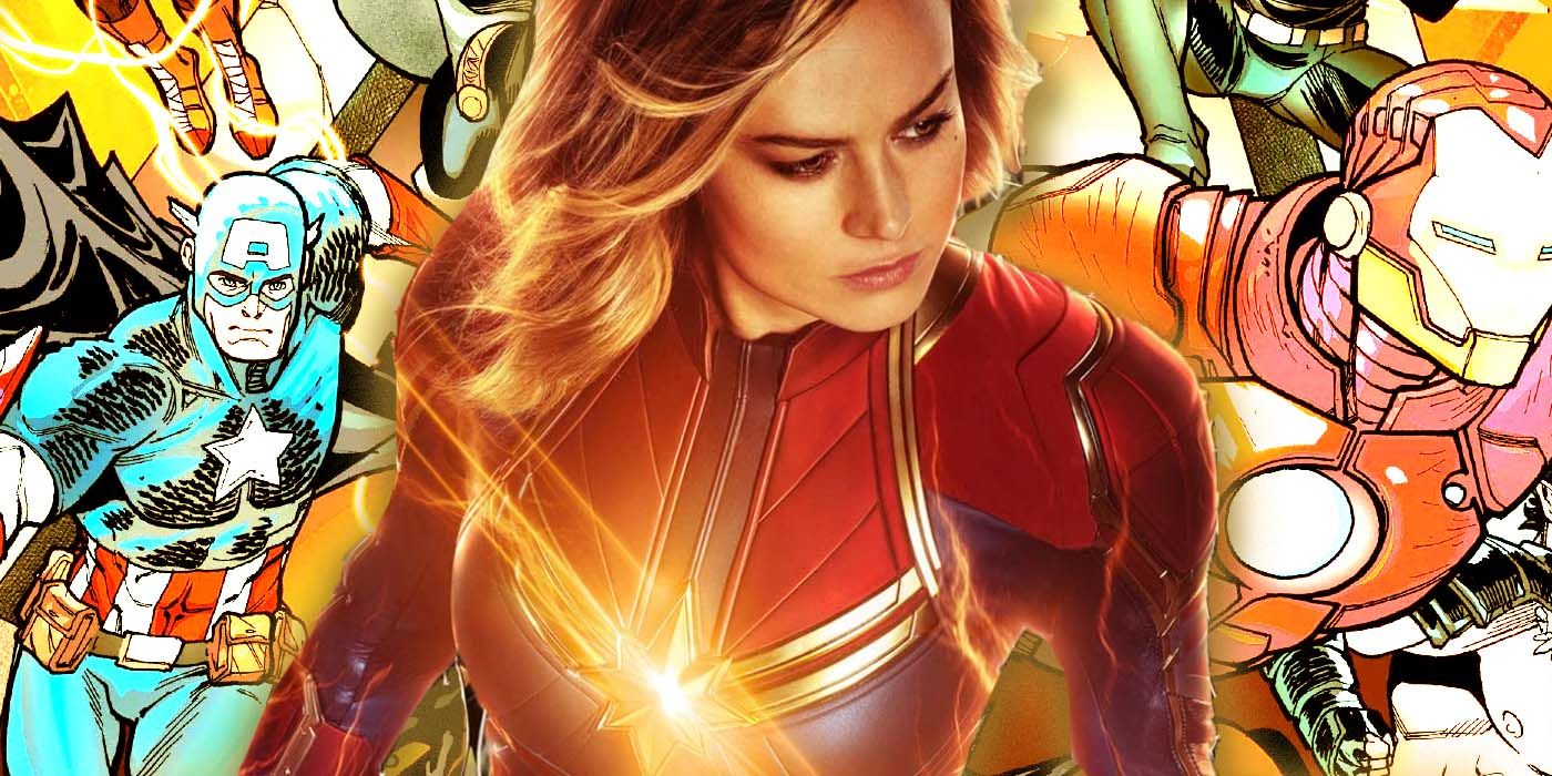 Captain Marvel Powers Avengers - Marvel Comics