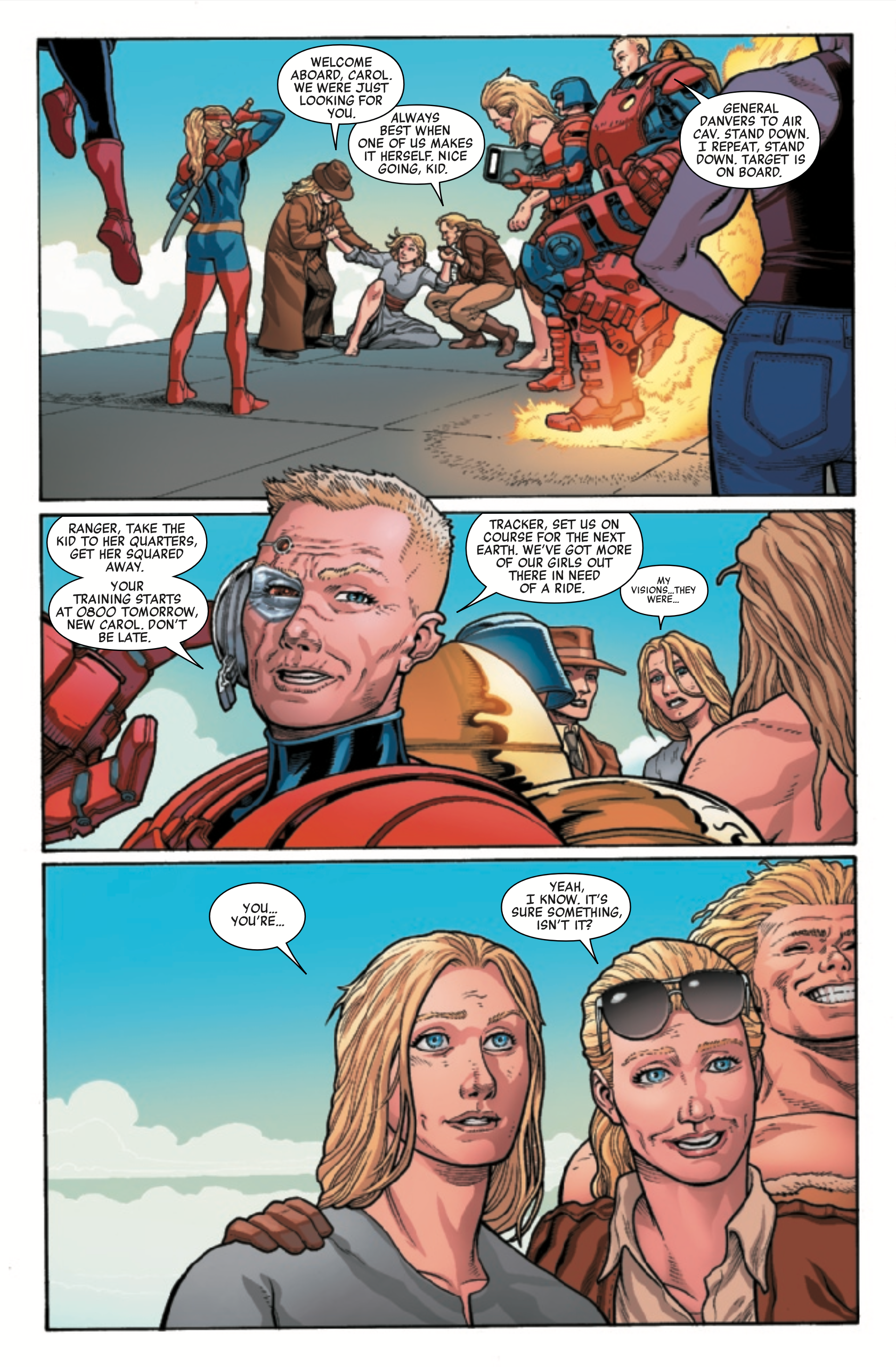 Captain Marvel-Verse in Avengers Forever