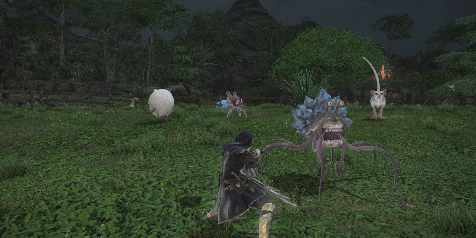 Capturing Sheep and Coblyn in Final Fantasy 14 Island Sanctuary