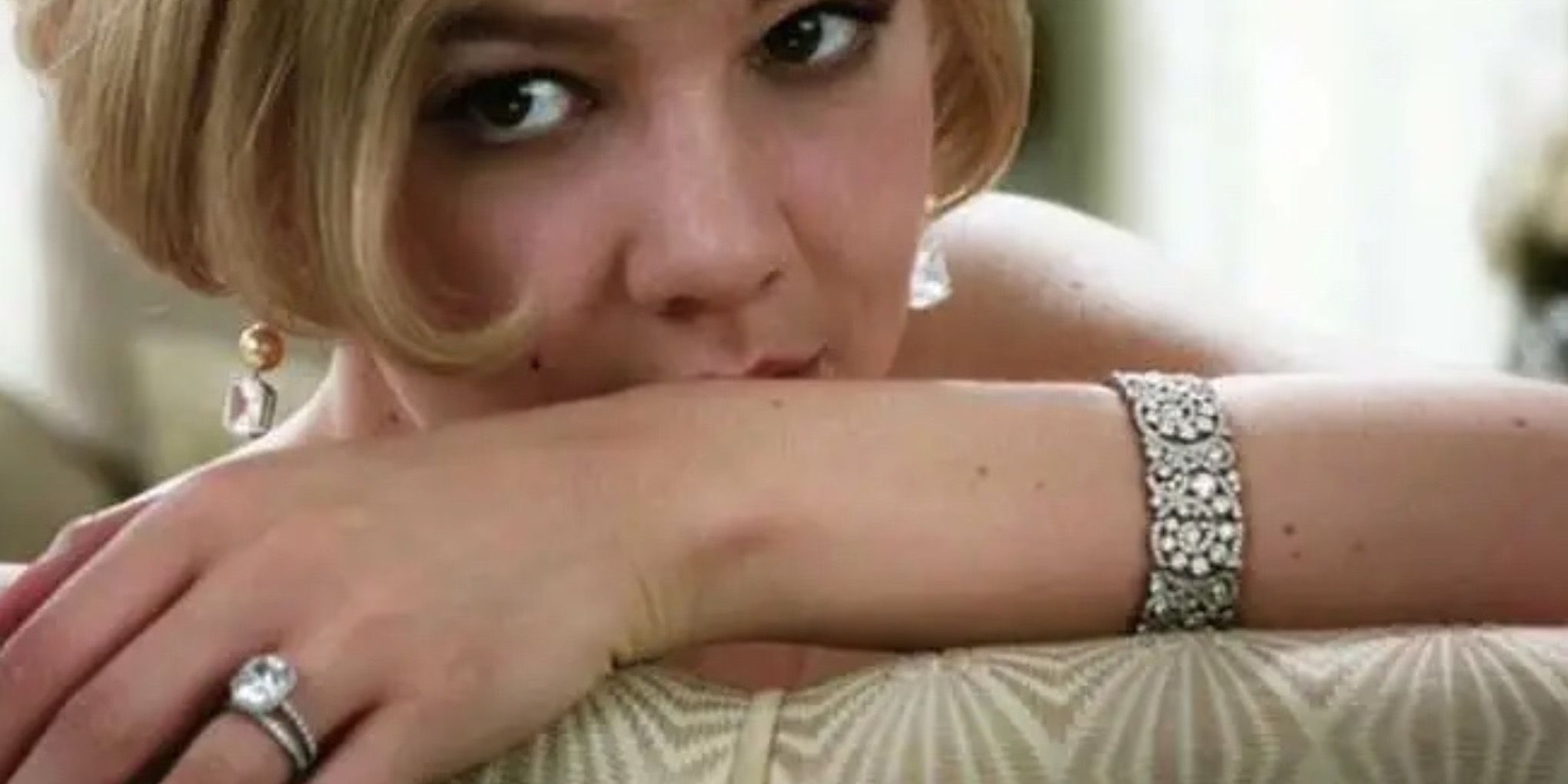 Carey Mulligan como Daisy Buchanan em O Grande Gatsby (2013)