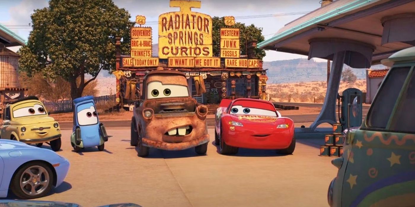 Cars on the Road Radiator Springs