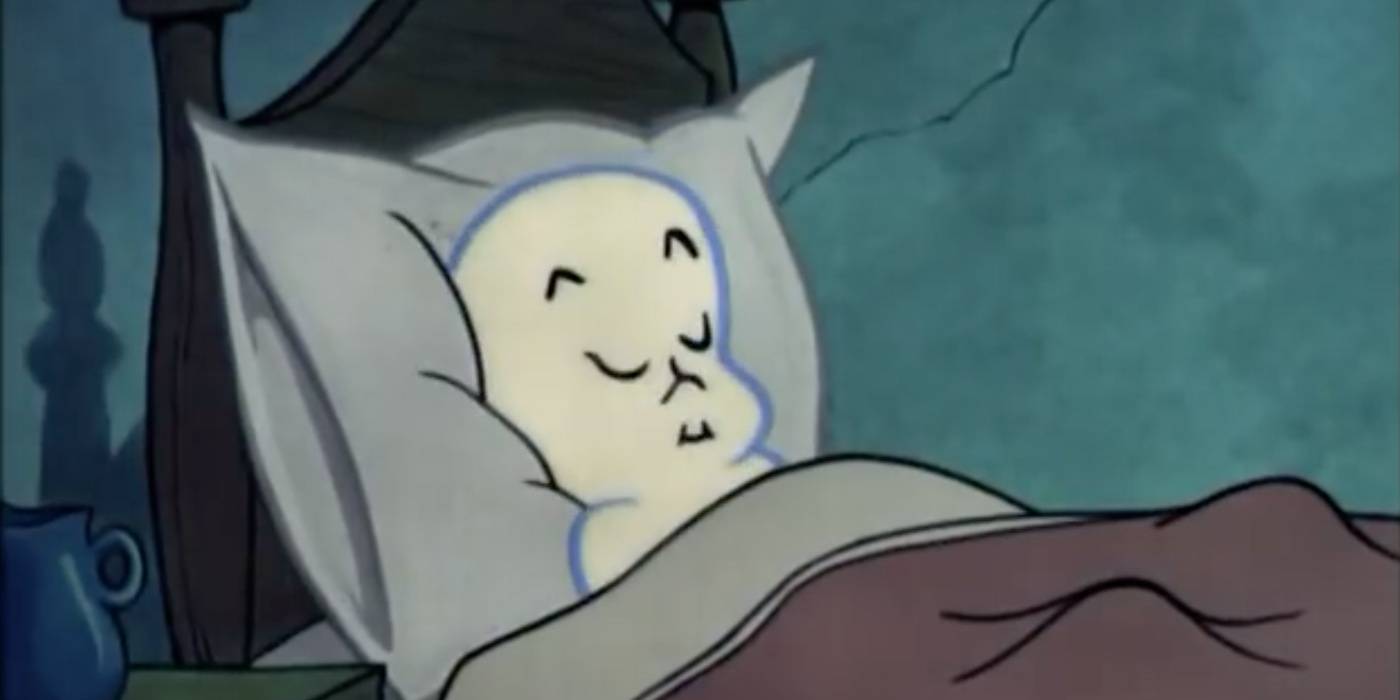 Casper dormindo em Casper the Friendly Ghost Cropped