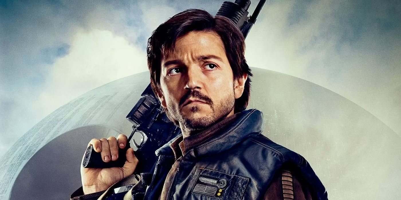 Cassian Andor in a Rogue One promo image.