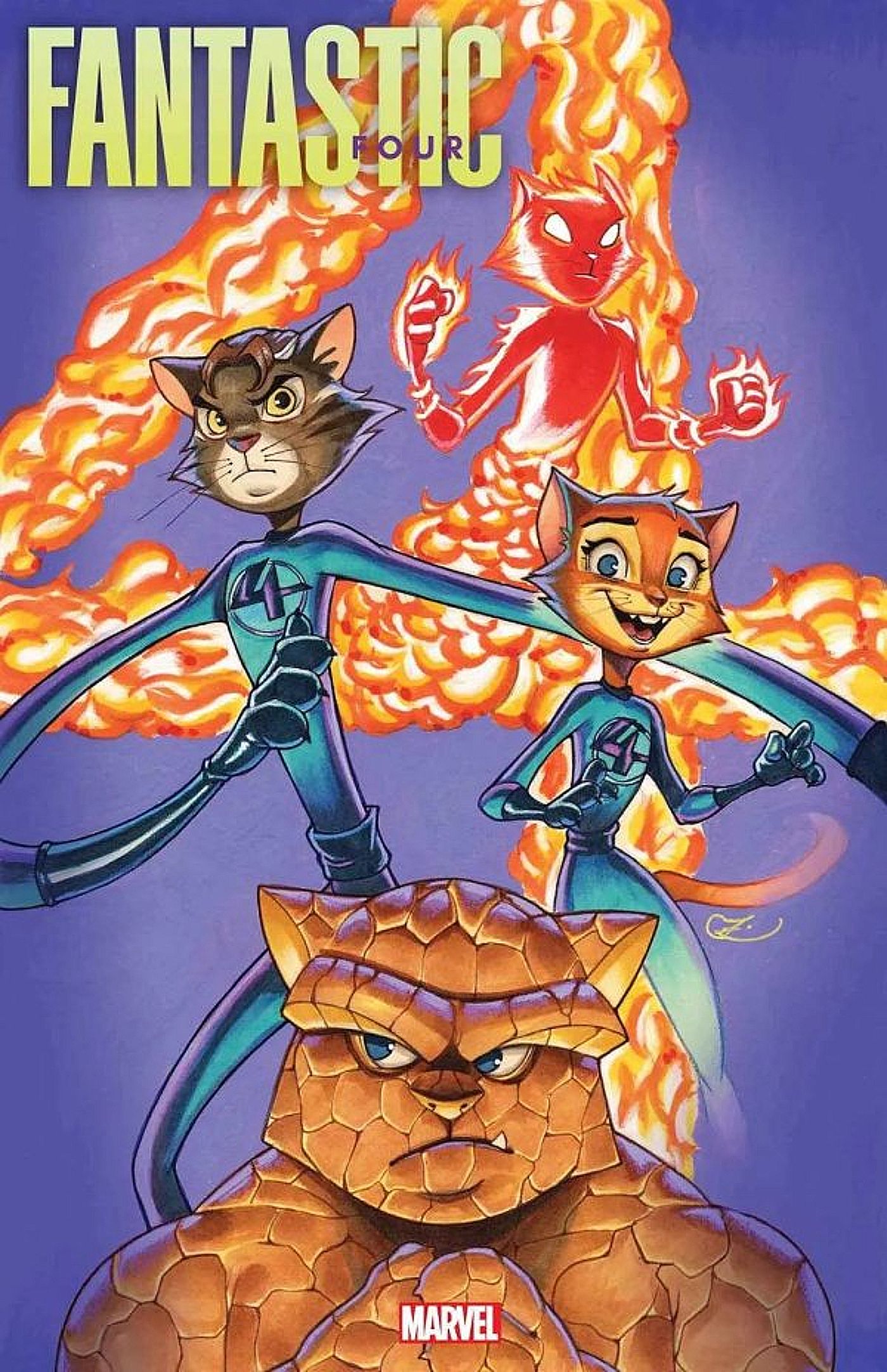 Fantastic Four Cats
