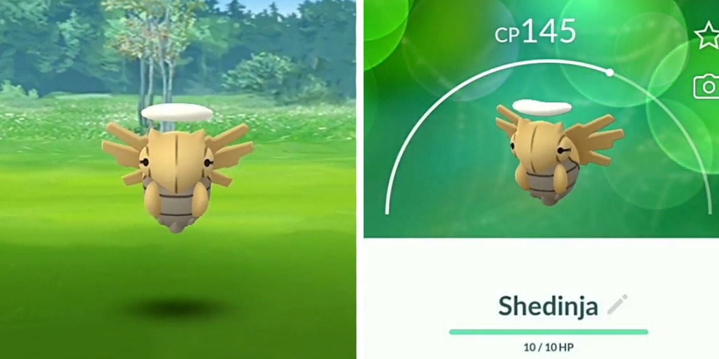 Capturando Shedinja no Pokémon GO