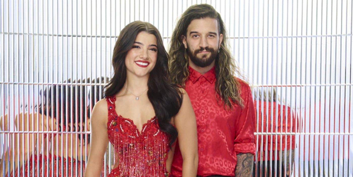 Charli D'Amelio and Mark Ballas on Dancing With The Stars