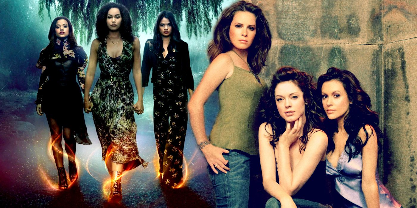 Charmed original and reboot vera sisters halliwell sisters