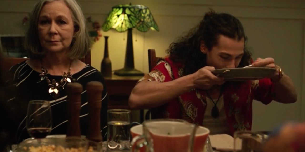 Ched eating at the Walters family dinner in She-Hulk