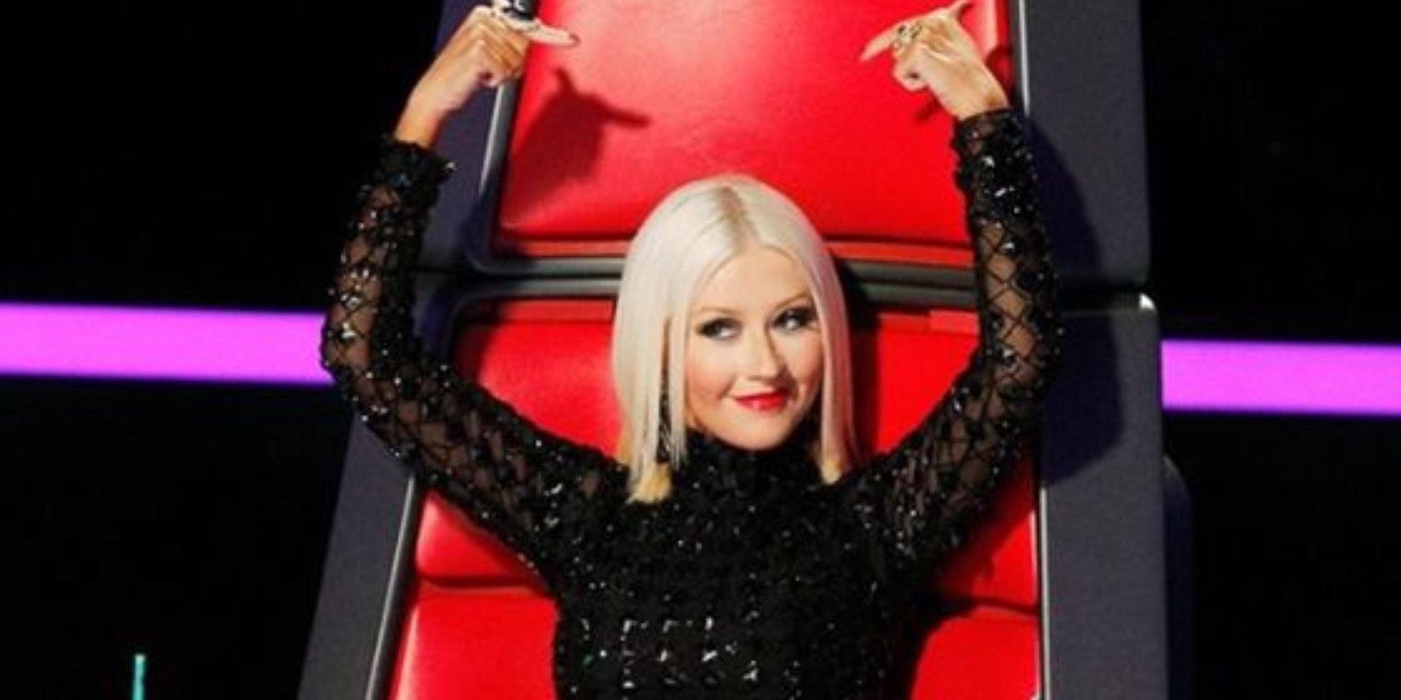 Christina Aguilera no The Voice