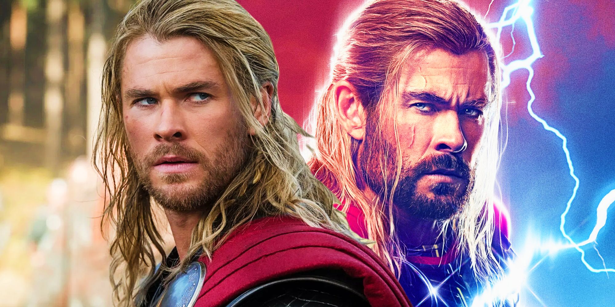 Chris Hemsworth as Thor in the MCU