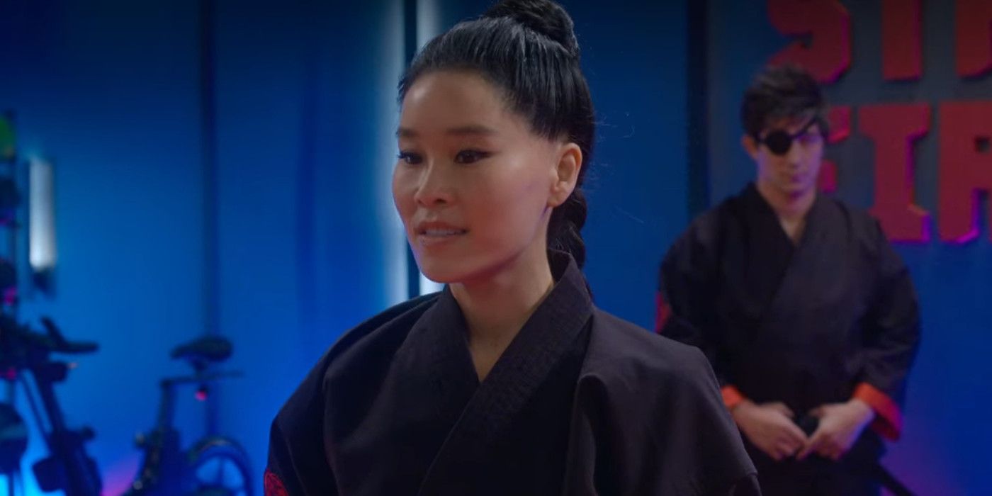 Kim-Da-Eun on season 5 of Cobra Kai.