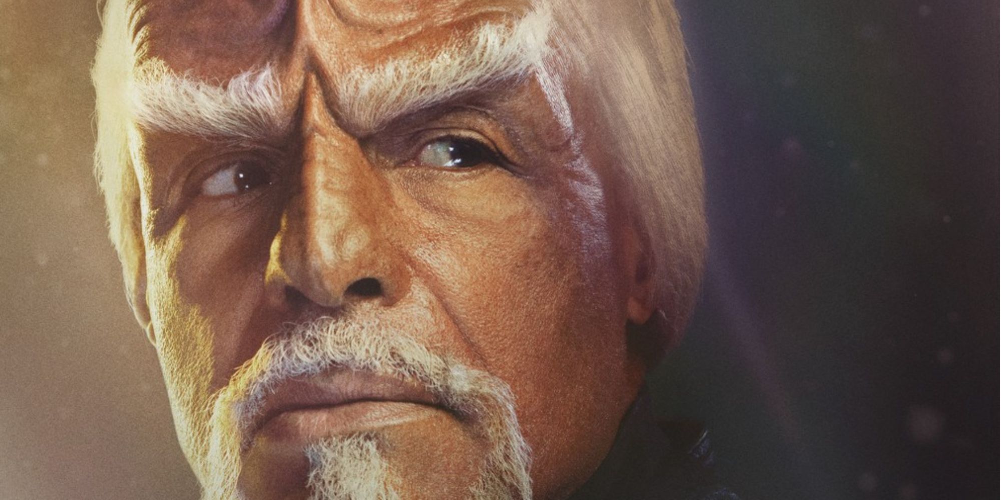 Worf appears in a promotional image from Star Trek: Picard season three.