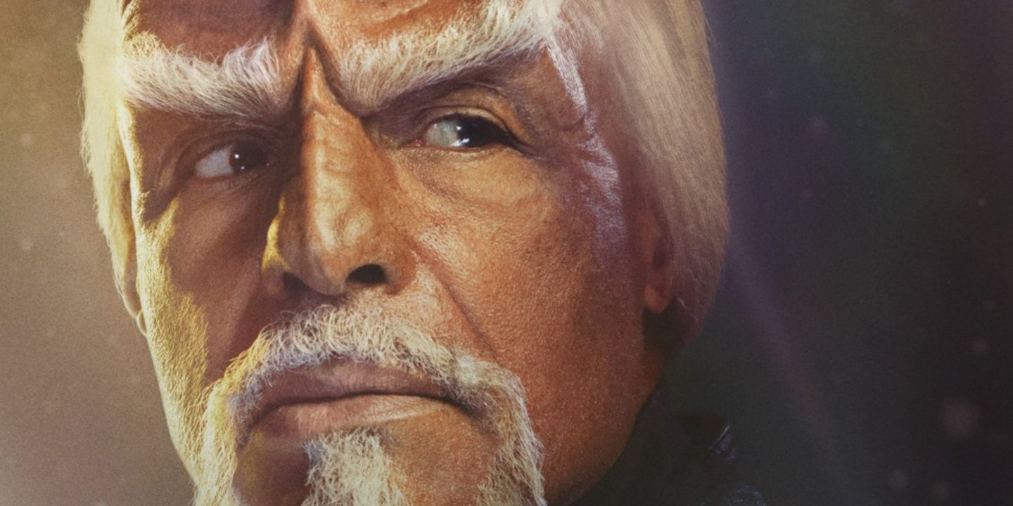 Worf appears in a promotional image from Star Trek: Picard season three.