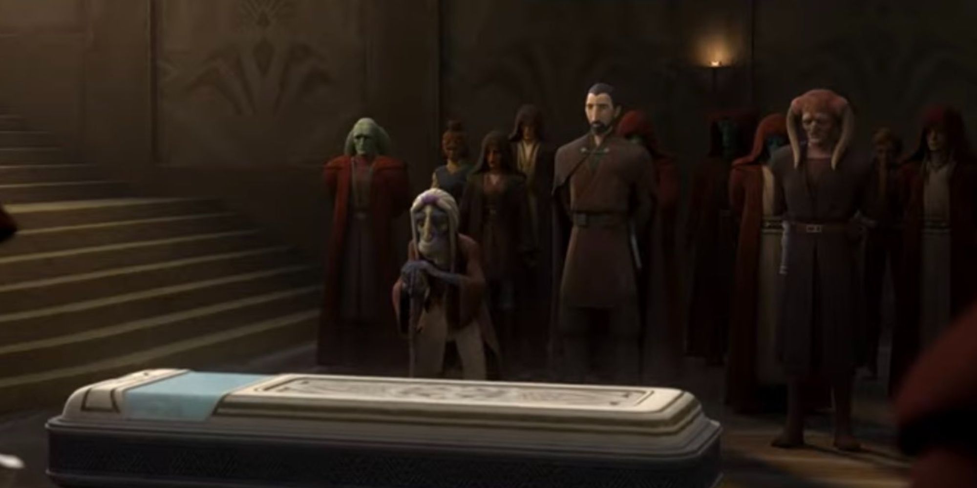 Jedi attend a funeral in Tales of the Jedi.