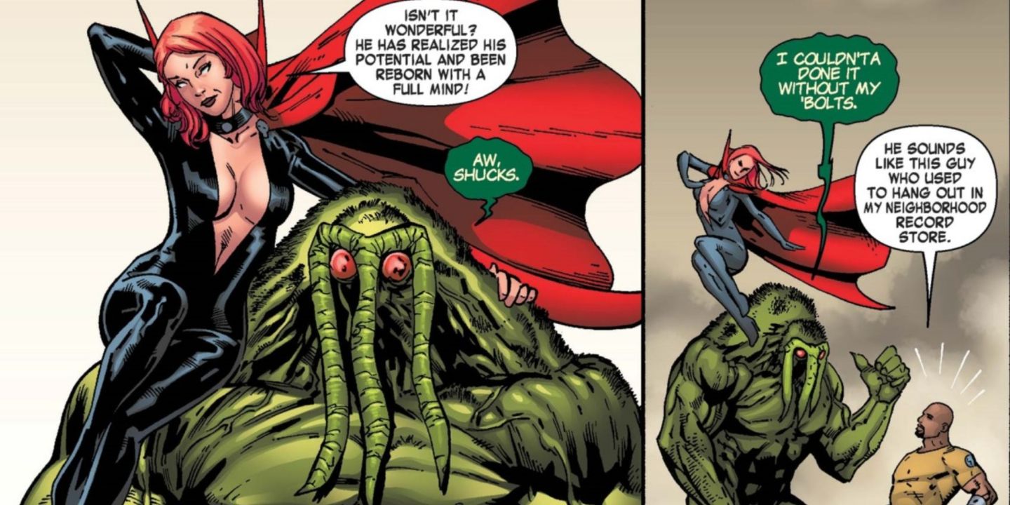 Man-Thing and Satanna appear in Marvel Comics.