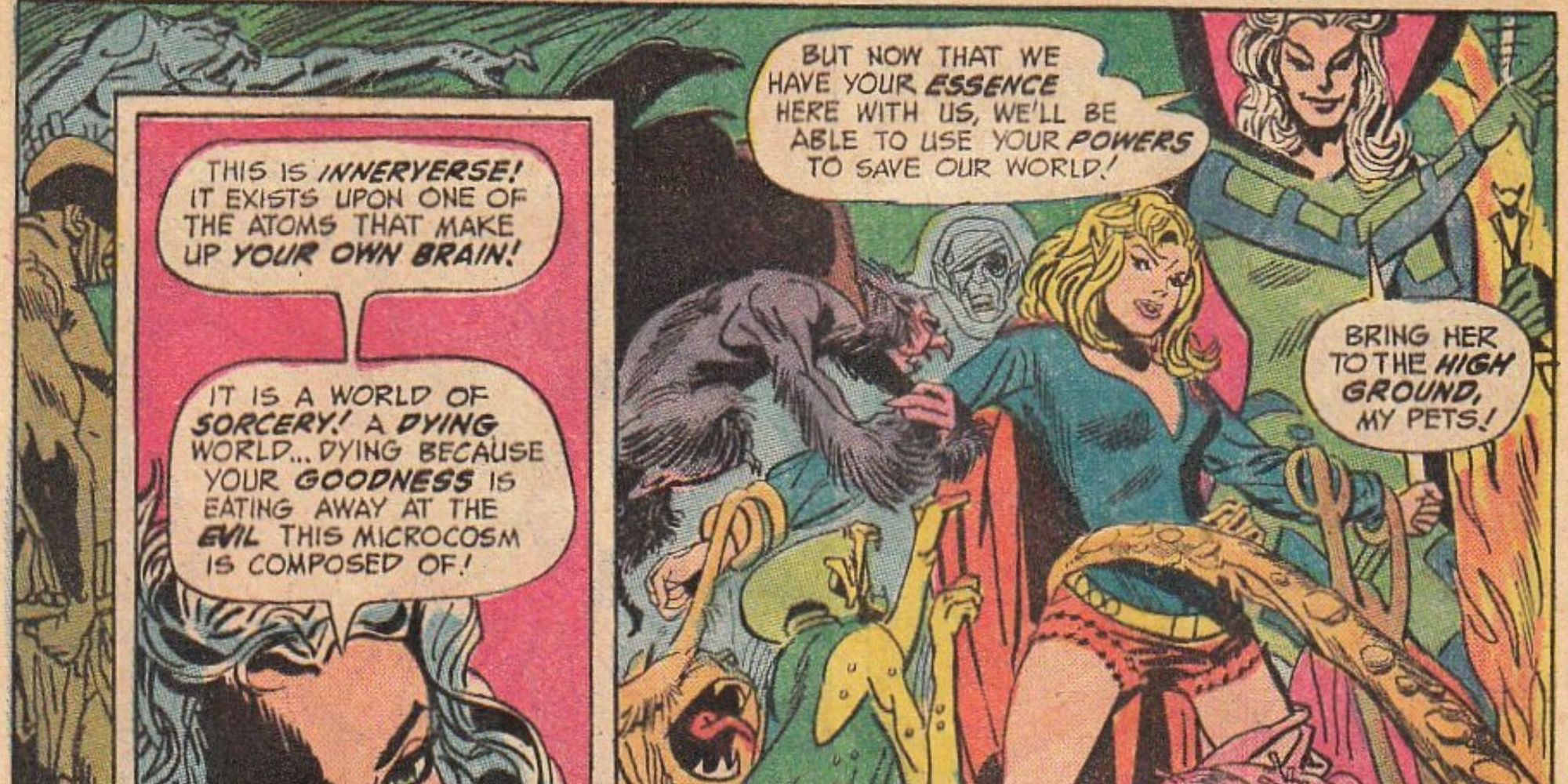 Nightflame captura Supergirl na DC Comics.